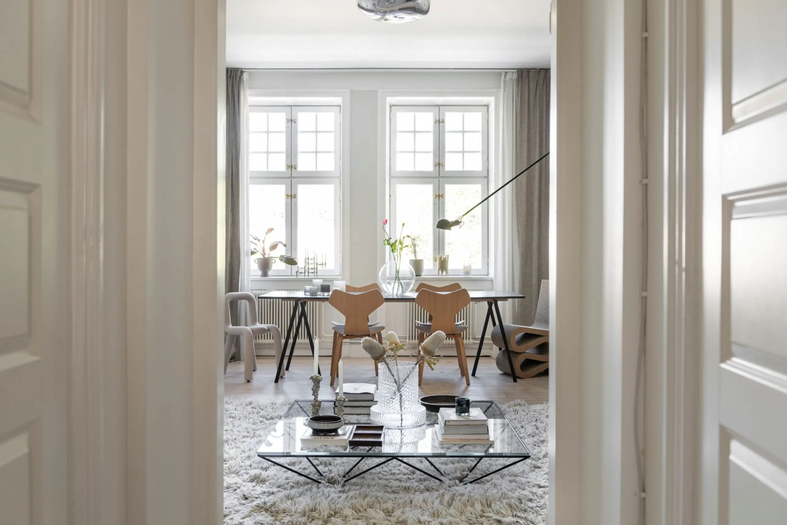 瑞典 69m2 复古两居，尽显设计大师经典之作-8