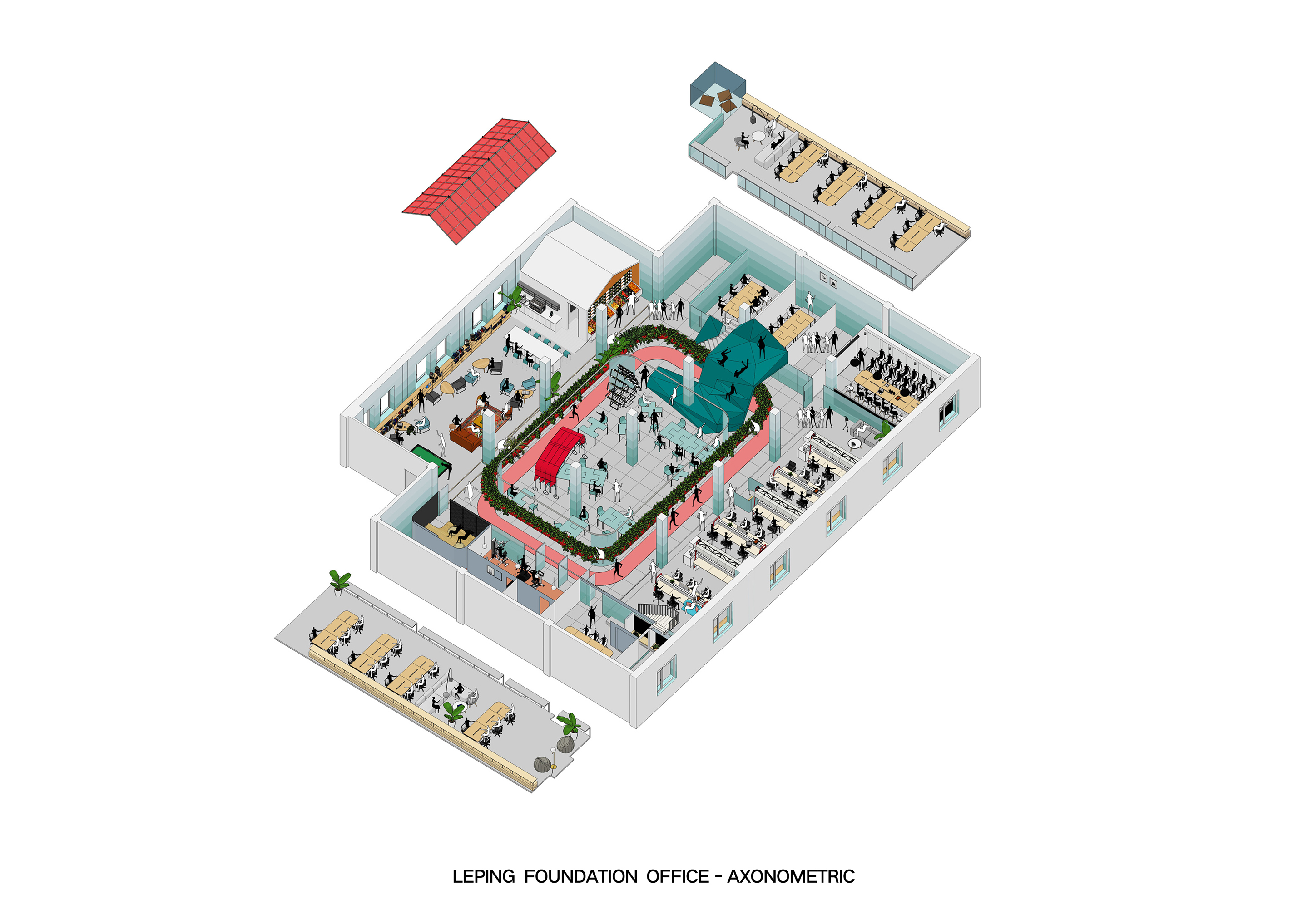 北京乐平社会创业基金会总部·健康办公空间典范-45