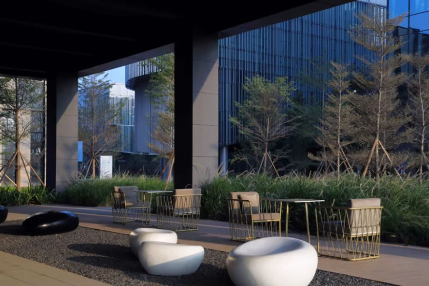 会展湾·云岸丨中国深圳丨深圳市赛瑞景观工程设计有限公司,北京创翌善策景观设计有限公司-36