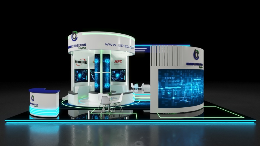 Brand Connection Disty plus 展览设计丨埃及-4