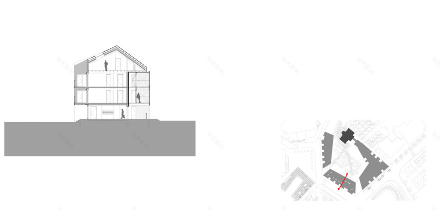 法国 Ecouflant 村中心重建项目 · 历史与现代对话-63