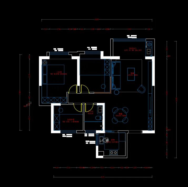 沉浸式探美家 · 在108㎡新居里,解码生活的双重叙事丨中国连云港丨金螳螂家设计团队,设计师徐旭-11