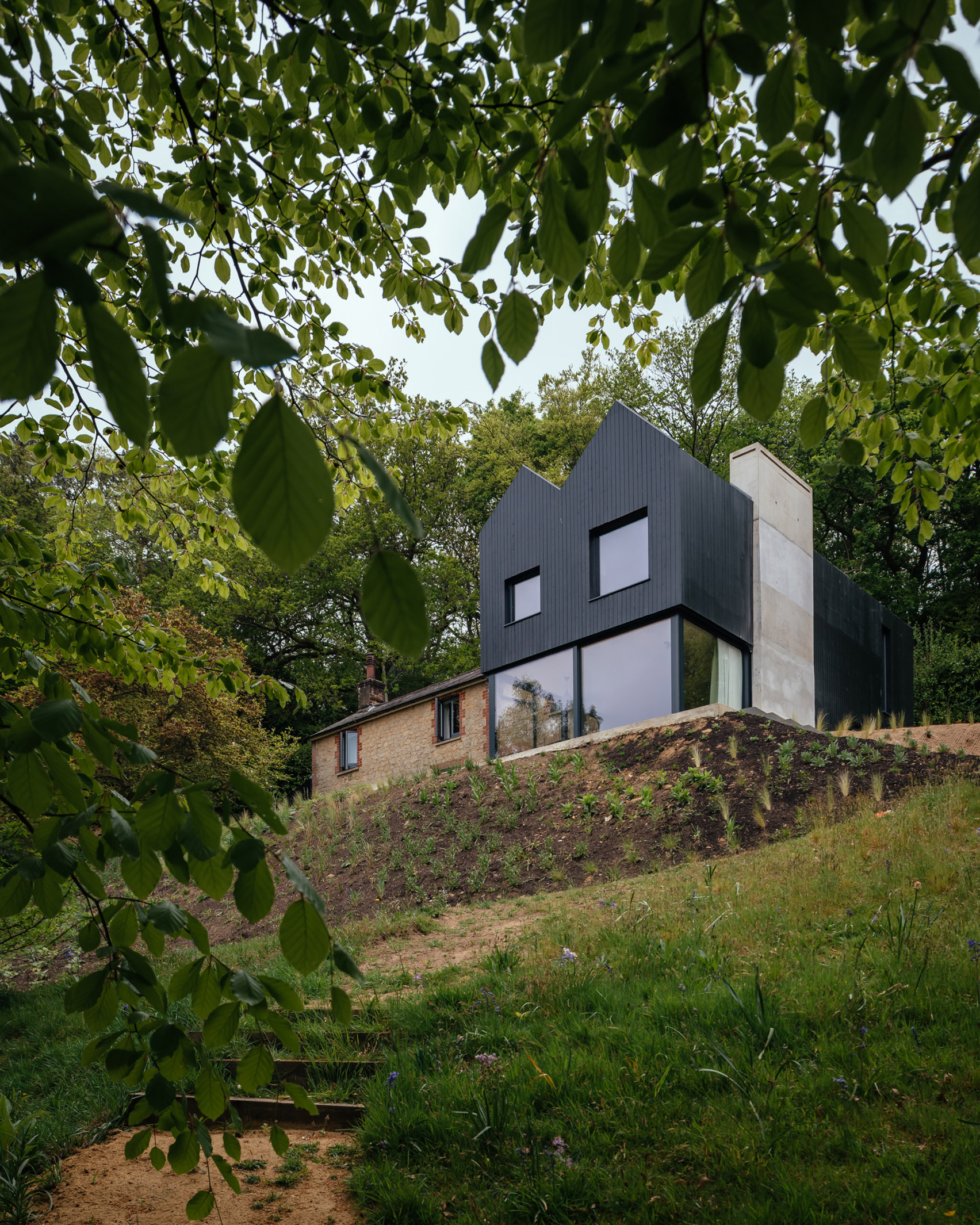 英国乡村别墅 | Invisible Studio 打造的"隐形扩展"-7