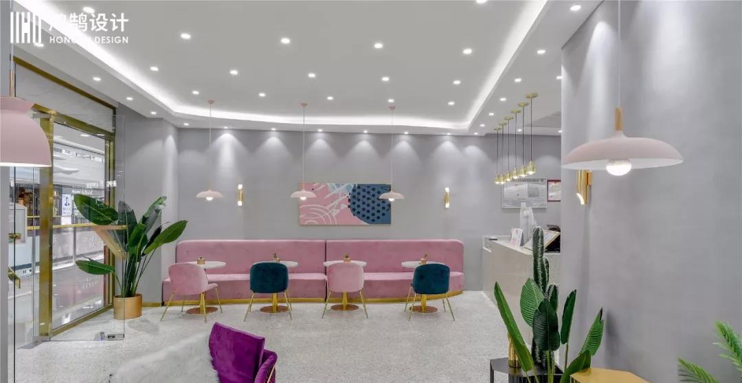 《丁先森茶饮》轻奢风设计,营造优雅精致的商业空间-6