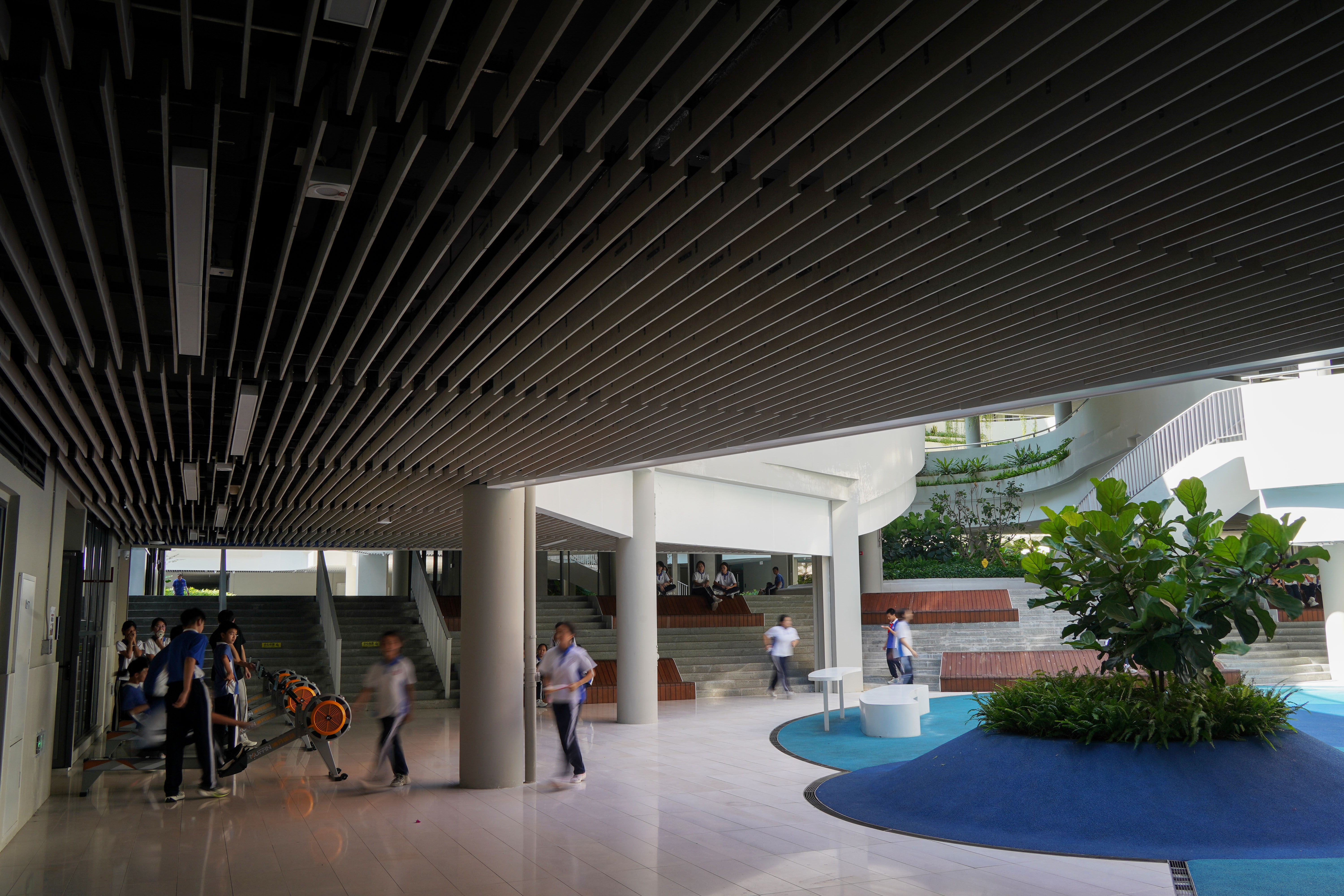 红岭教育集团 华富实验学校丨中国深圳丨大小景观,深圳市建筑设计研究总院有限公司,广州天泓-30