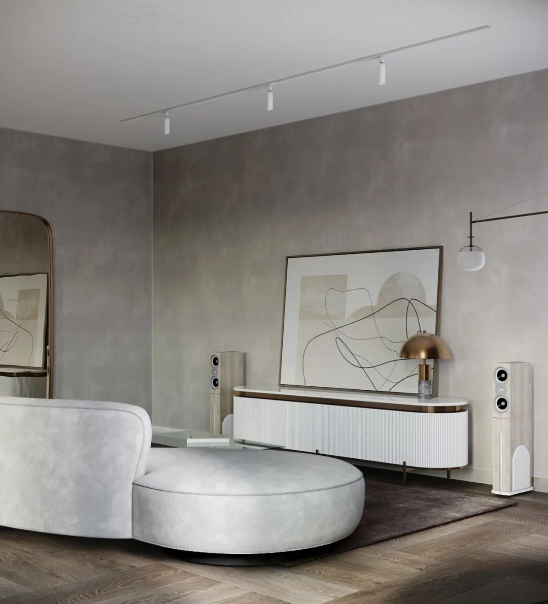 美女设计师打造优雅空间，色料和谐搭配-23