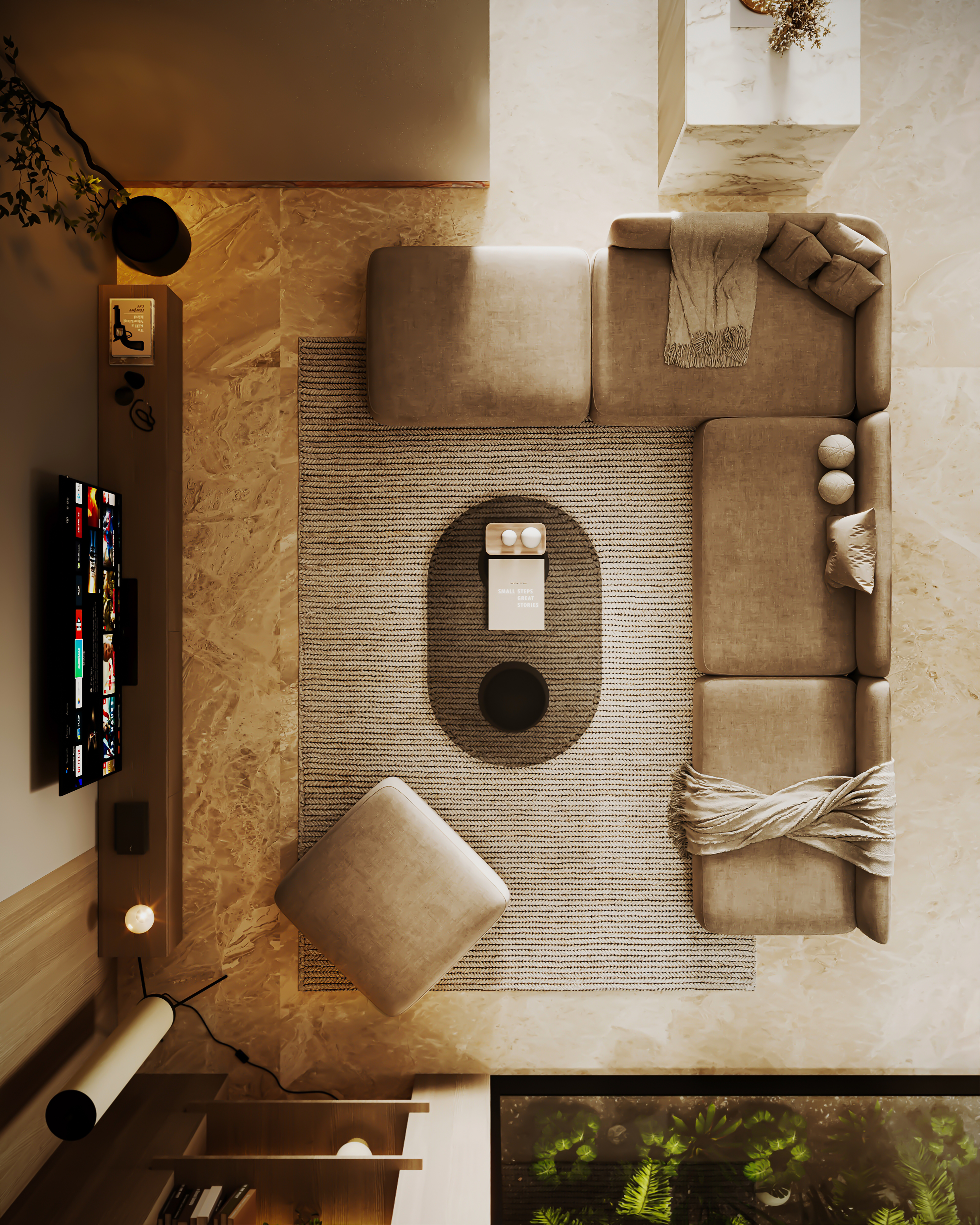 SOLTAN VILLA · 01 BASEMENT室内设计-14