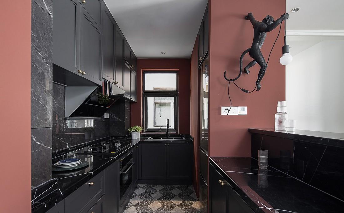 深白设计丨平层北欧风，一半骄阳一半幽蓝的冰雪季柔软时光-17