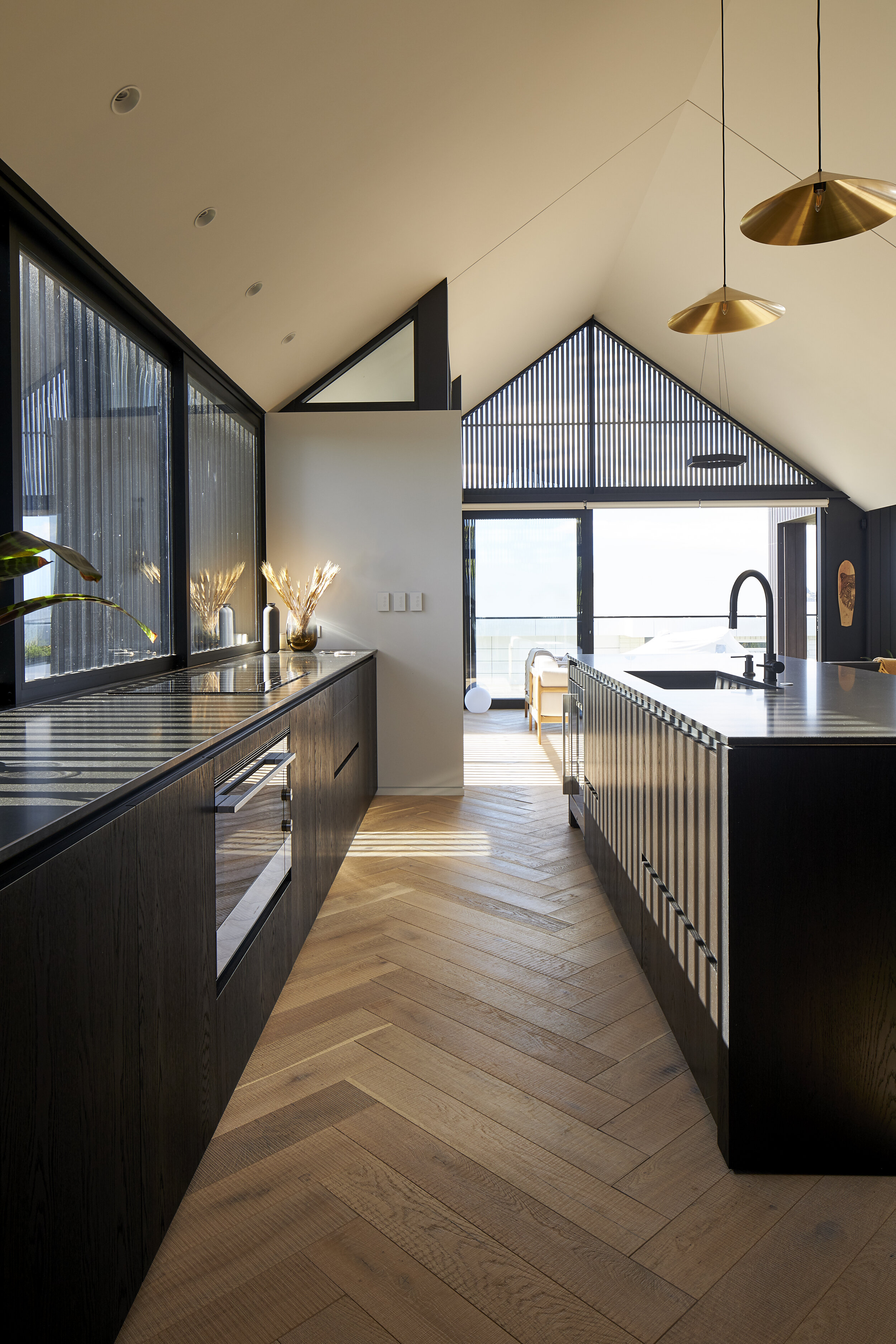 现代船棚住宅丨新西兰丨Atelier Aitken Ltd-13