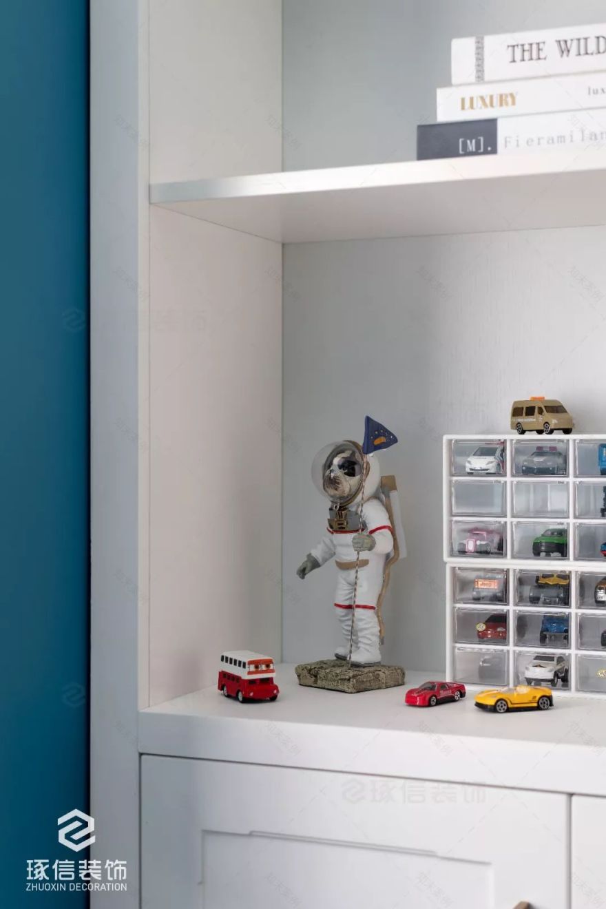 美式轻奢,打造精致优雅的三口之家-47