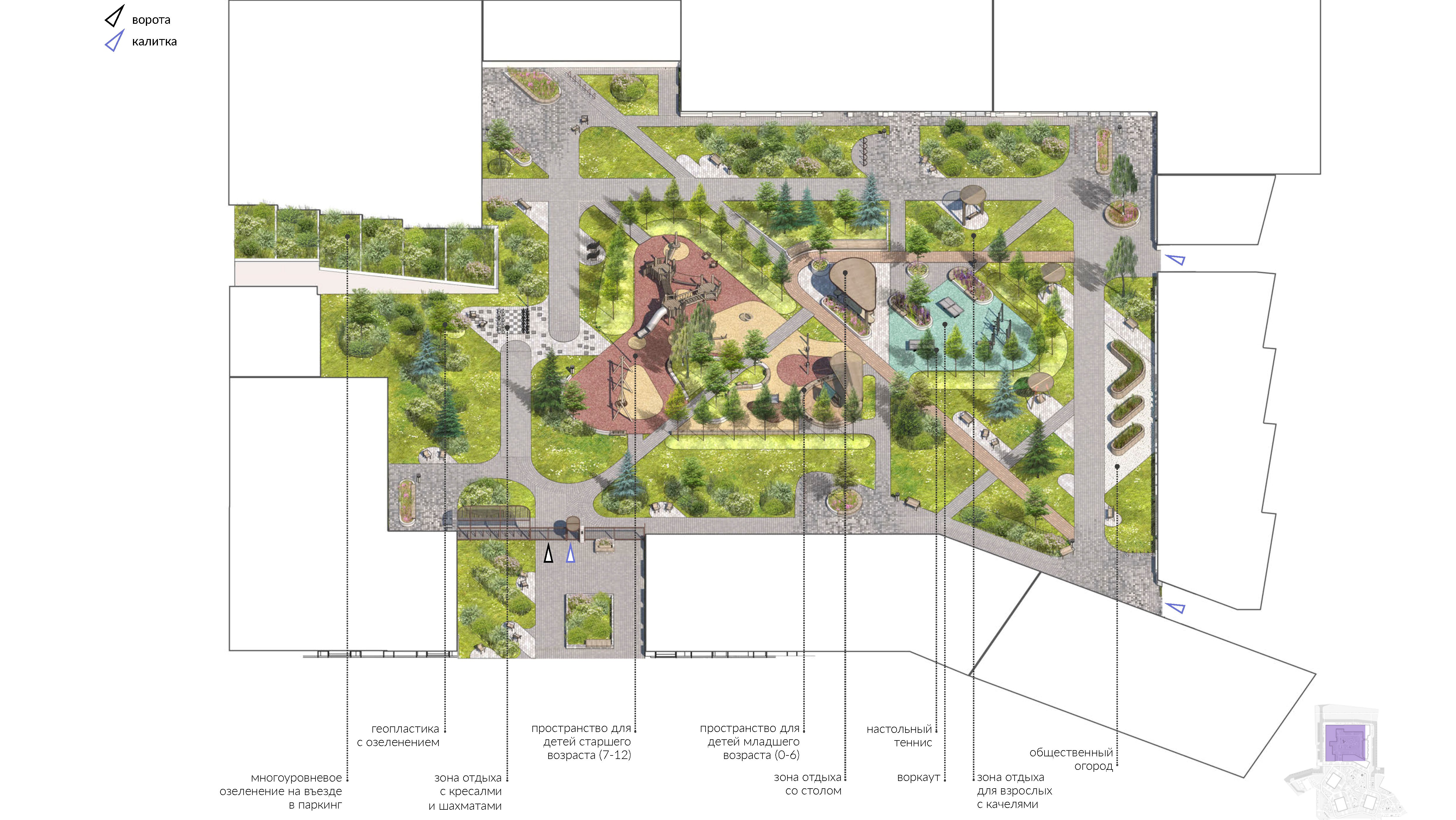 西伯利亚花园住宅景观设计丨俄罗斯-16