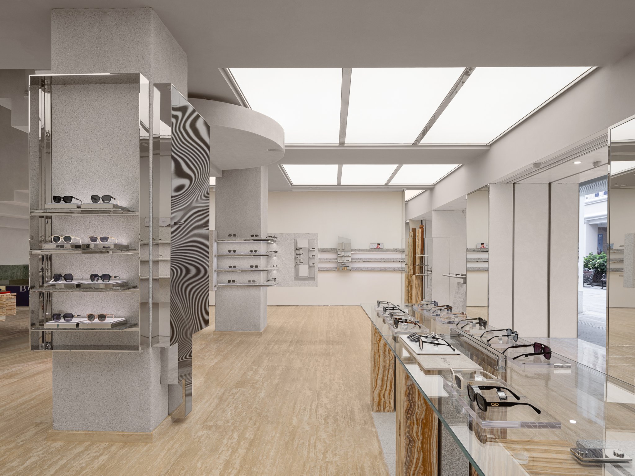 暴龙旗舰店

注：BOLON通常是眼镜品牌暴龙的英文名称，结合语境这里翻译为暴龙旗舰店 丨未明确具体设计公司,设计总监为Jingze Li-10