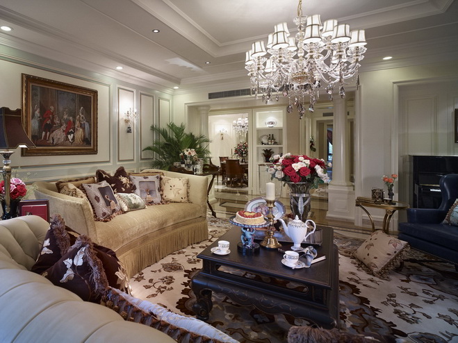 戴昆  绝代风华  北京远洋万和城法式公寓样板间-8