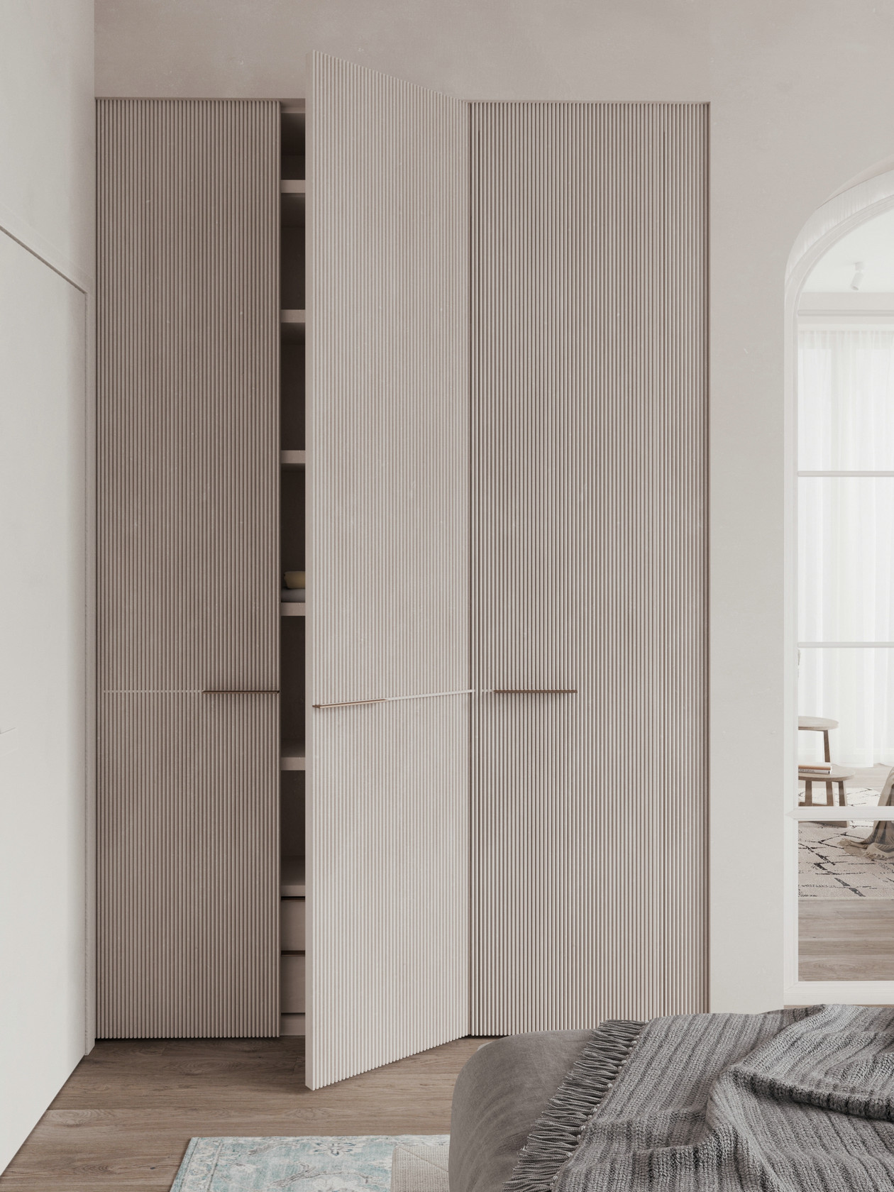 62㎡浅色系小公寓设计-11