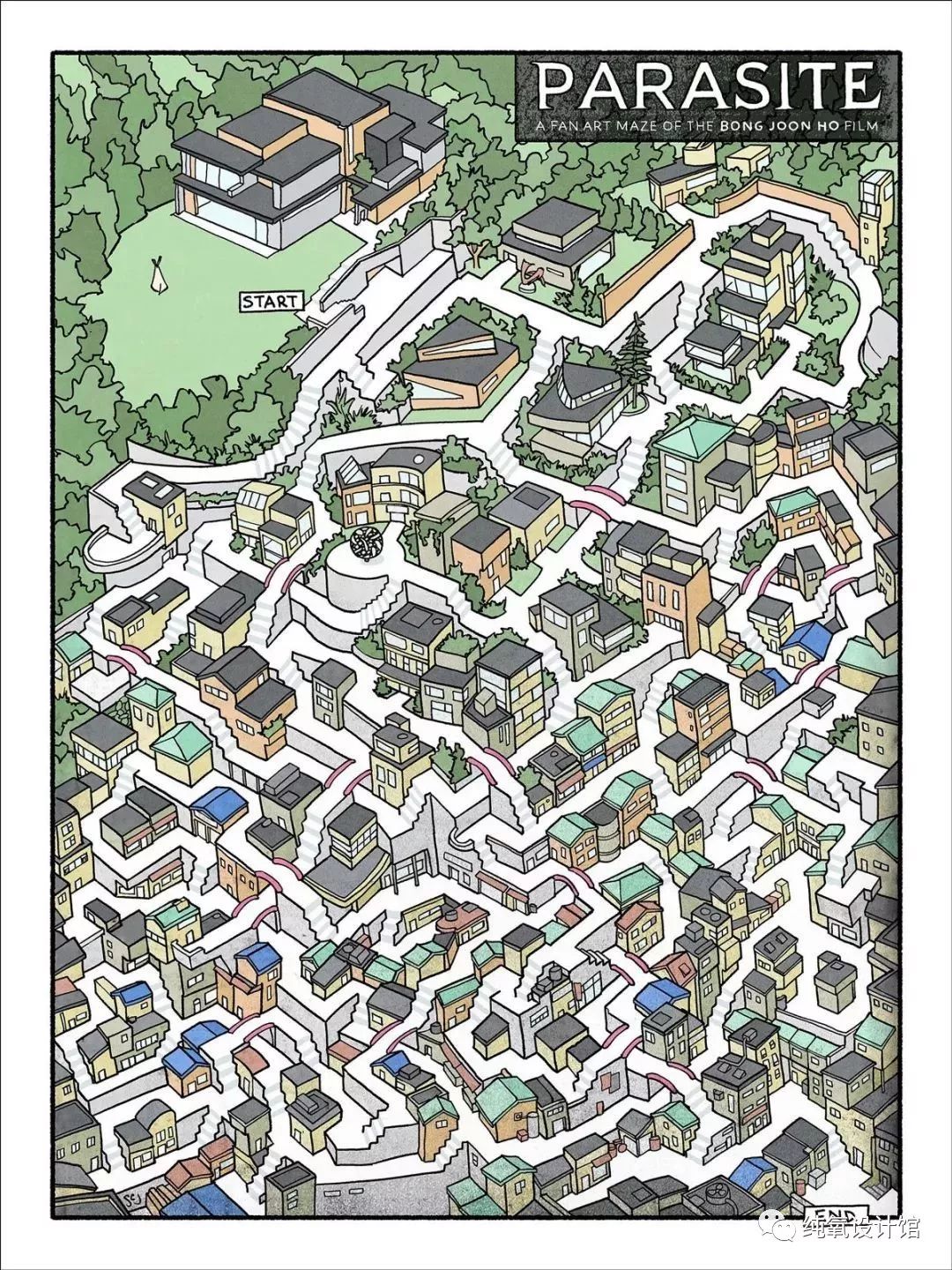 都在谈《寄生虫》里人性丑恶 我们却盯上了他的豪宅设计-97