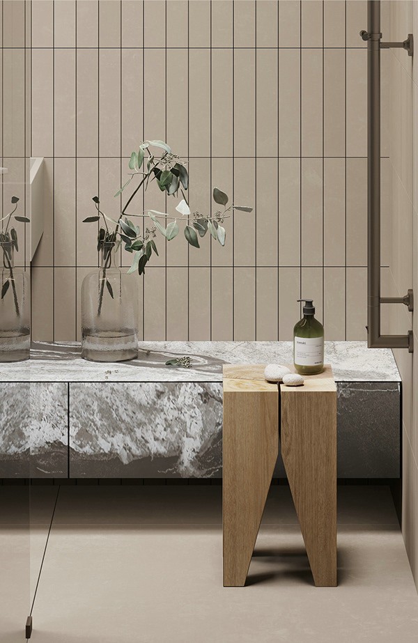 胡桃木搭配绿色，百搭色的时尚演绎-19