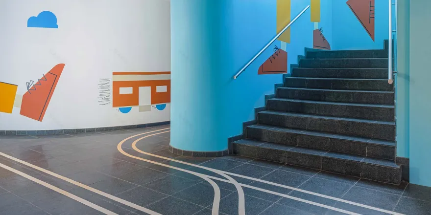 葡萄牙某学校室内设计丨DAM 品牌设计师-20