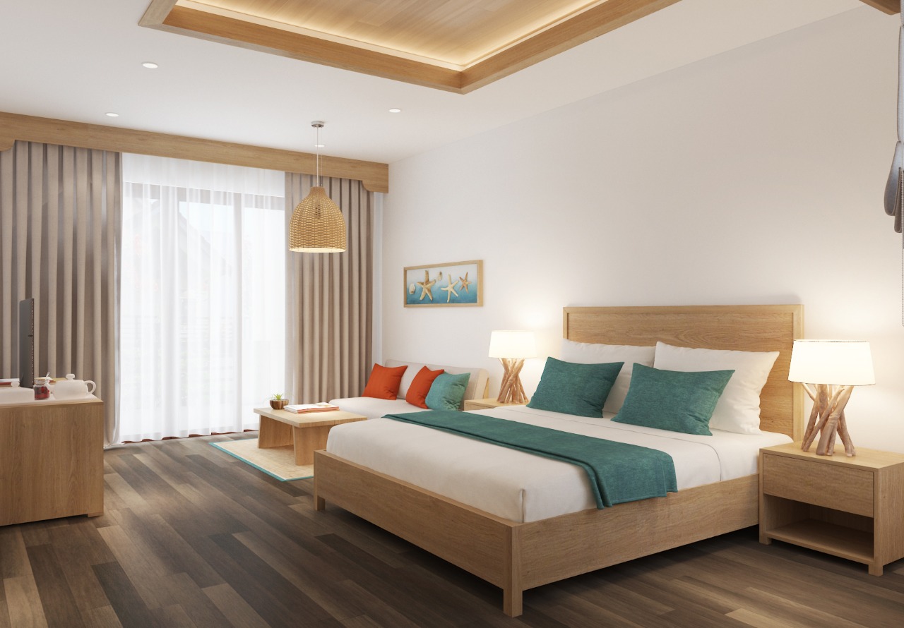 Interior bungalow design resort in Vietnam-1