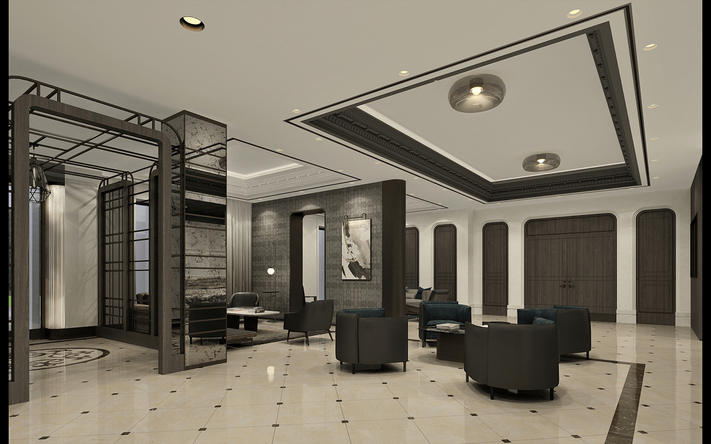 希尔顿新莫斯科夫斯卡娅酒店丨乌克兰丨pave & metex-13