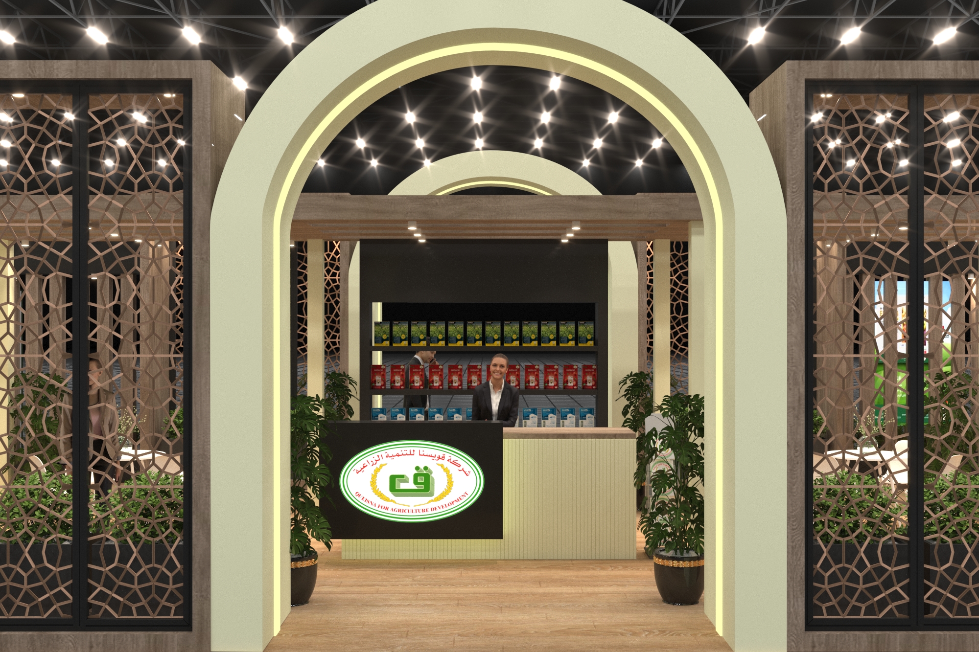 Queisna 农业展览 2023 展位设计丨Mint Solutions-12