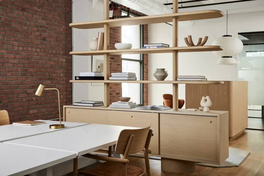 曼哈顿斯堪的纳维亚风格阁楼办公室设计丨美国曼哈顿丨纽约设计师克里斯蒂娜·洛克斯-12