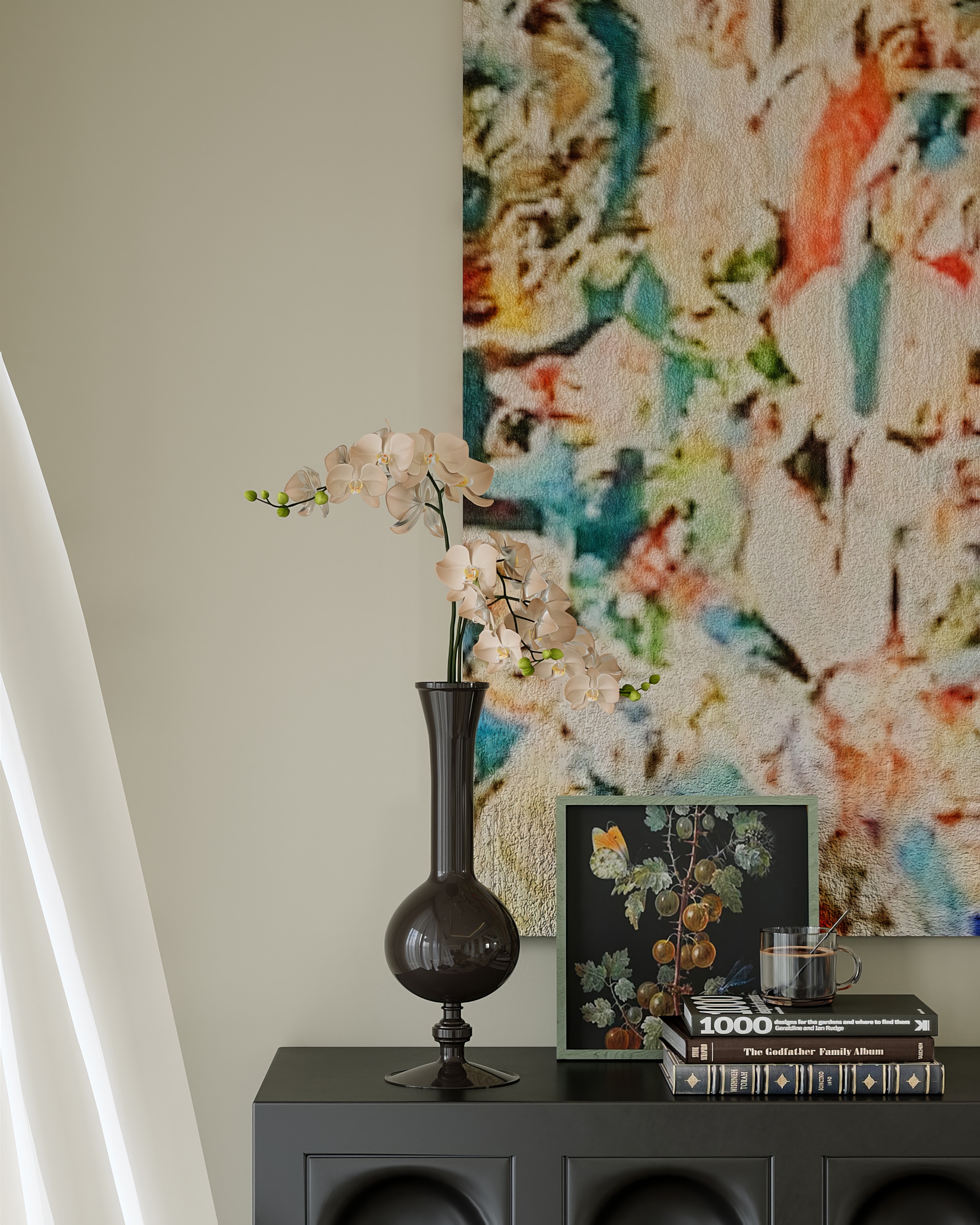 清馨美式客厅-5