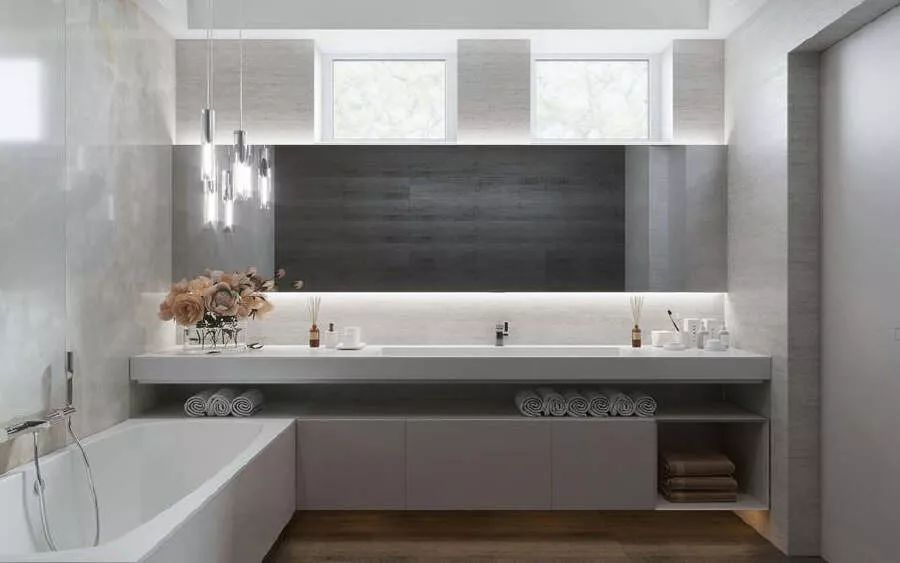 现代奢华住宅设计,精致多变、色泽温馨柔和-28