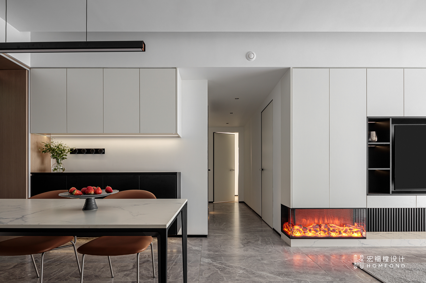 植觉 · 成都东湖长岛现代风格住宅设计丨中国成都丨成都宏福樘设计-43