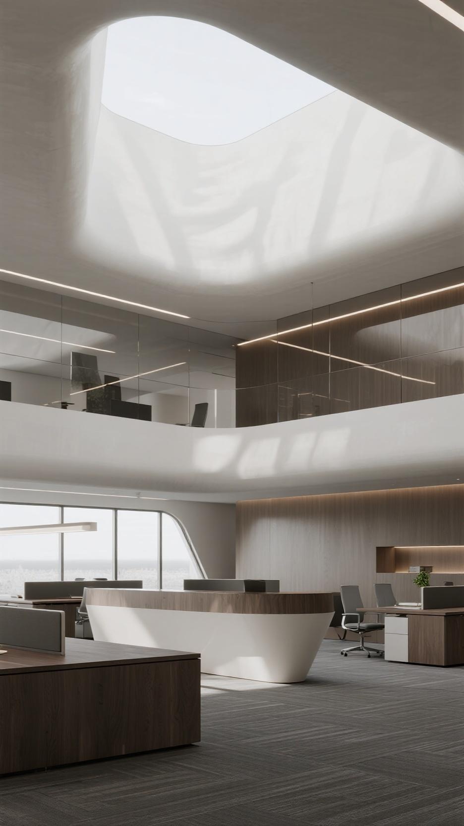 云打卡:老钱风办公室设计丨引擎联合设计-10