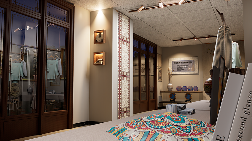 内蒙古那达慕小展厅设计-9