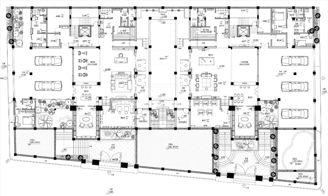 广东佛山九江别墅 | 新中式雅致空间,归家期待的美好呈现-20