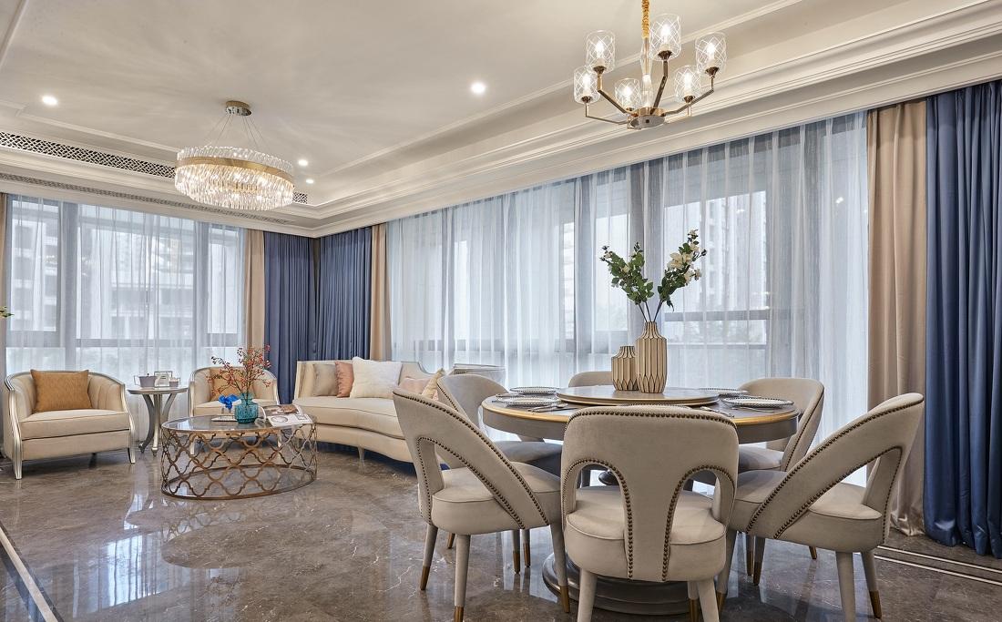 轻奢法式学区房设计-2