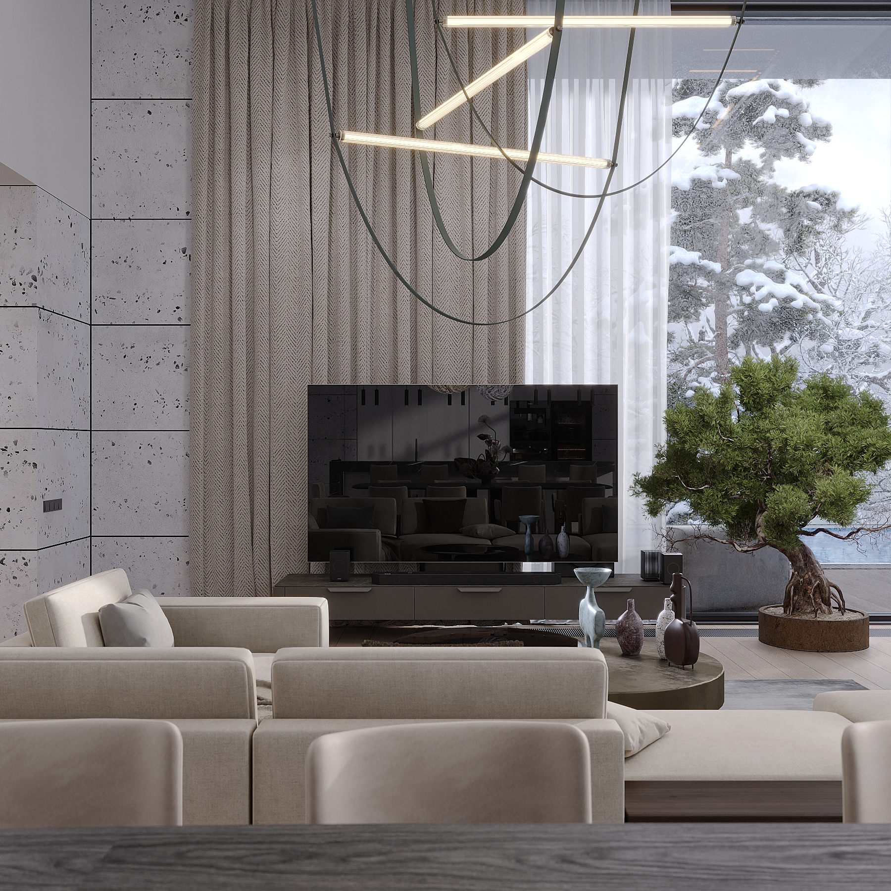 Interior design villa at Moscow-4