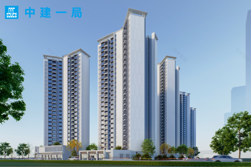 服务粤港澳大湾区建设!中建一局中标广州城中村改造项目-31