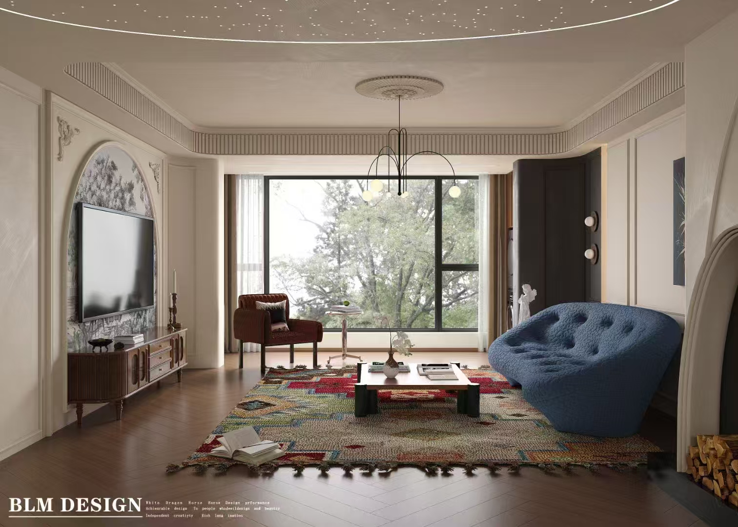 法式  白龙马效果图设计制作-4