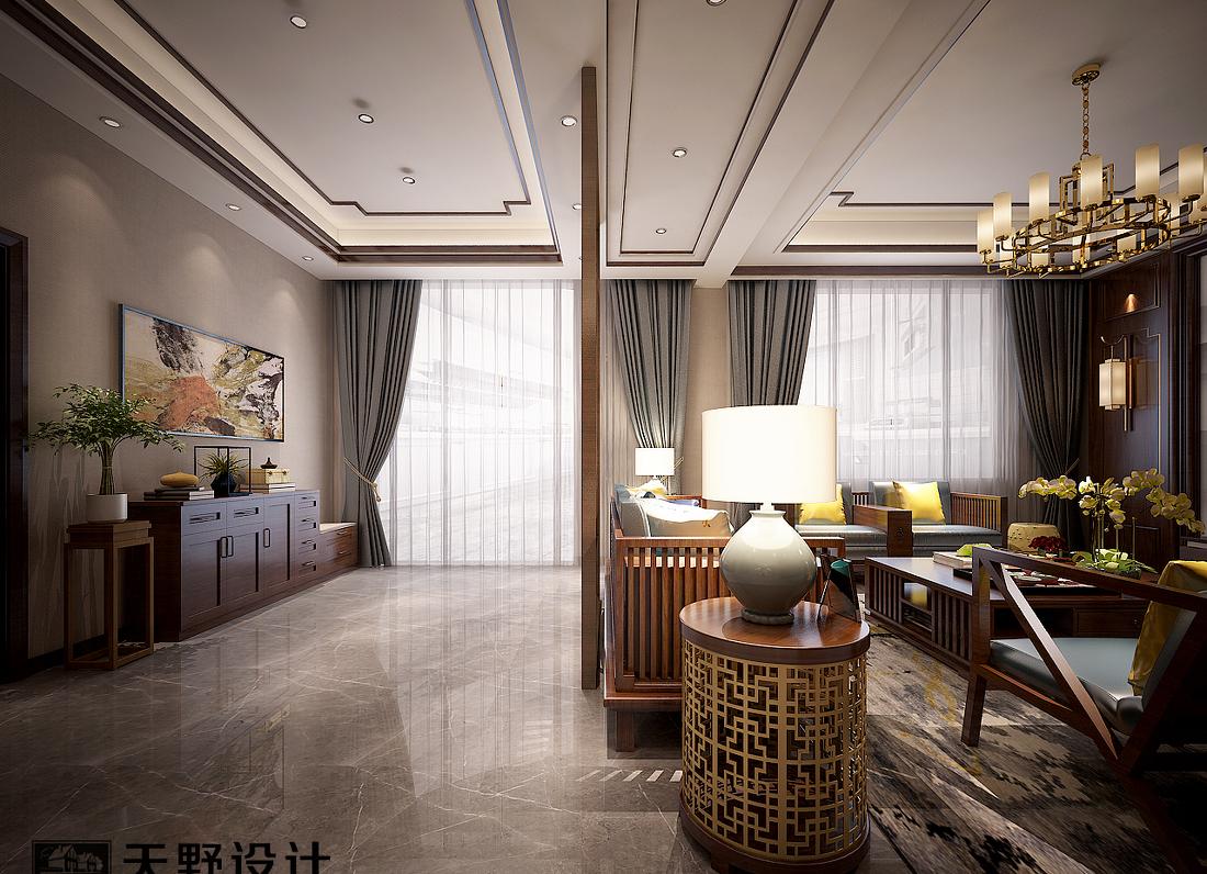 
自建别墅新中式 -6