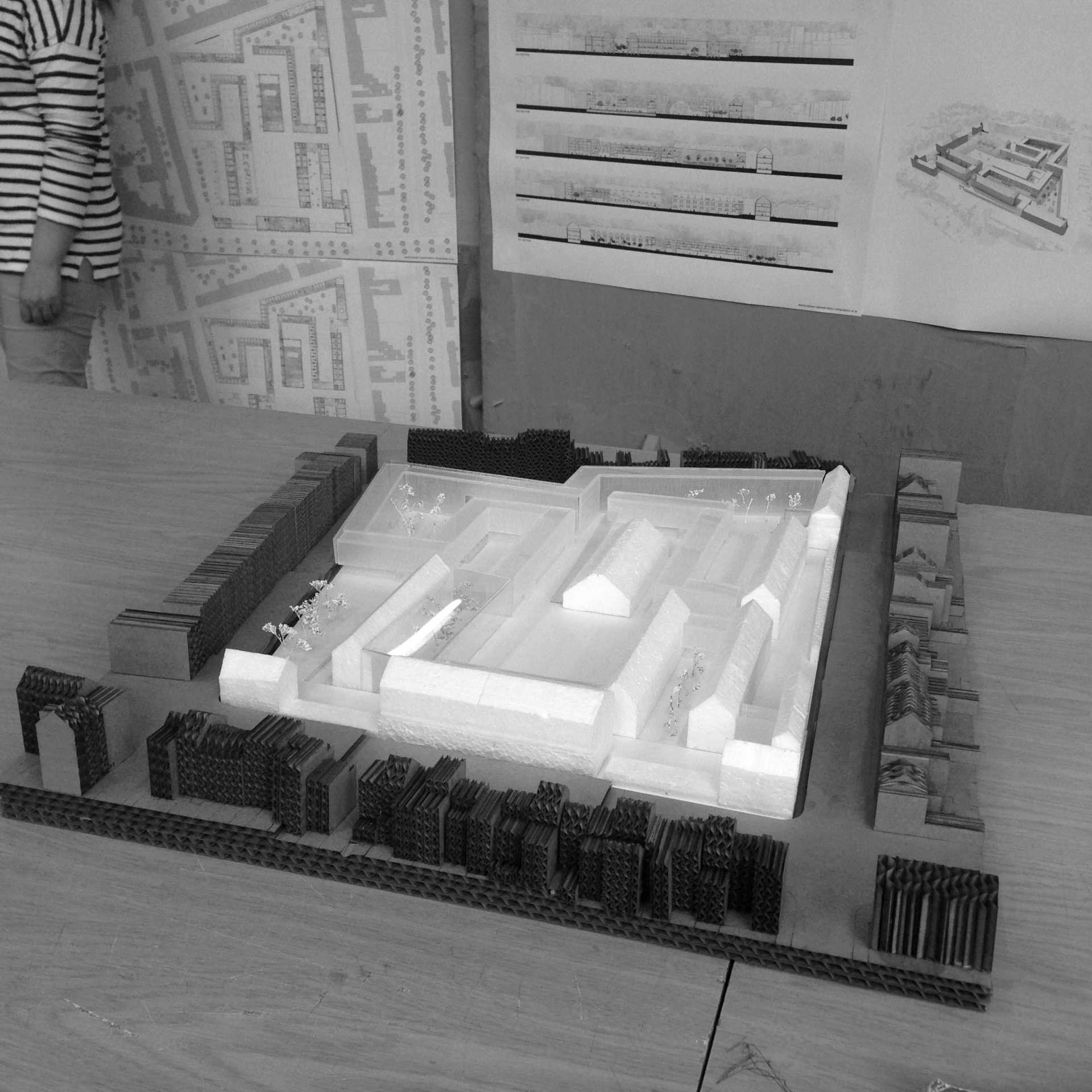 “Crown Barracks”从军事营房到大学校园改造丨比利时-48