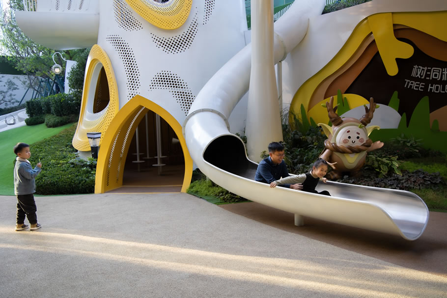 济南中海阅麓山儿童树洞乐园丨中国济南-17