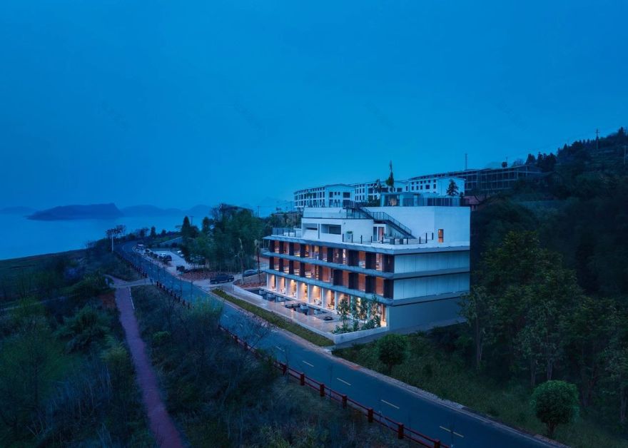 东江湖暮尼度假酒店丨中国郴州丨莫子先生设计,ying光绿设计-37