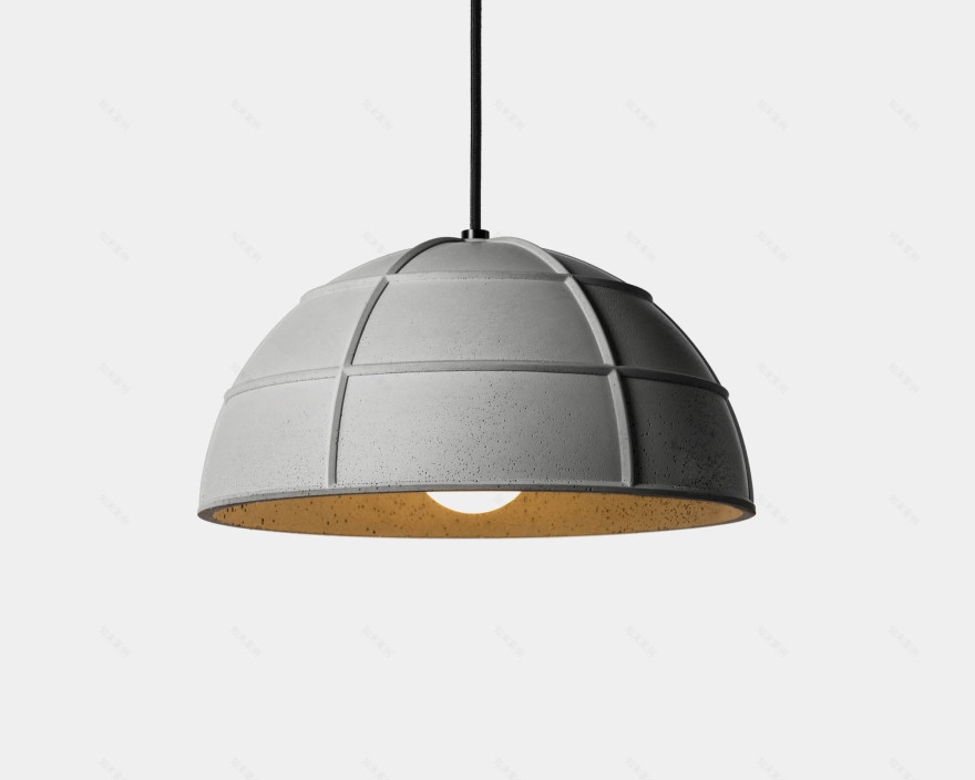Concrete pendant lamp Leng, by Bentu Design-7