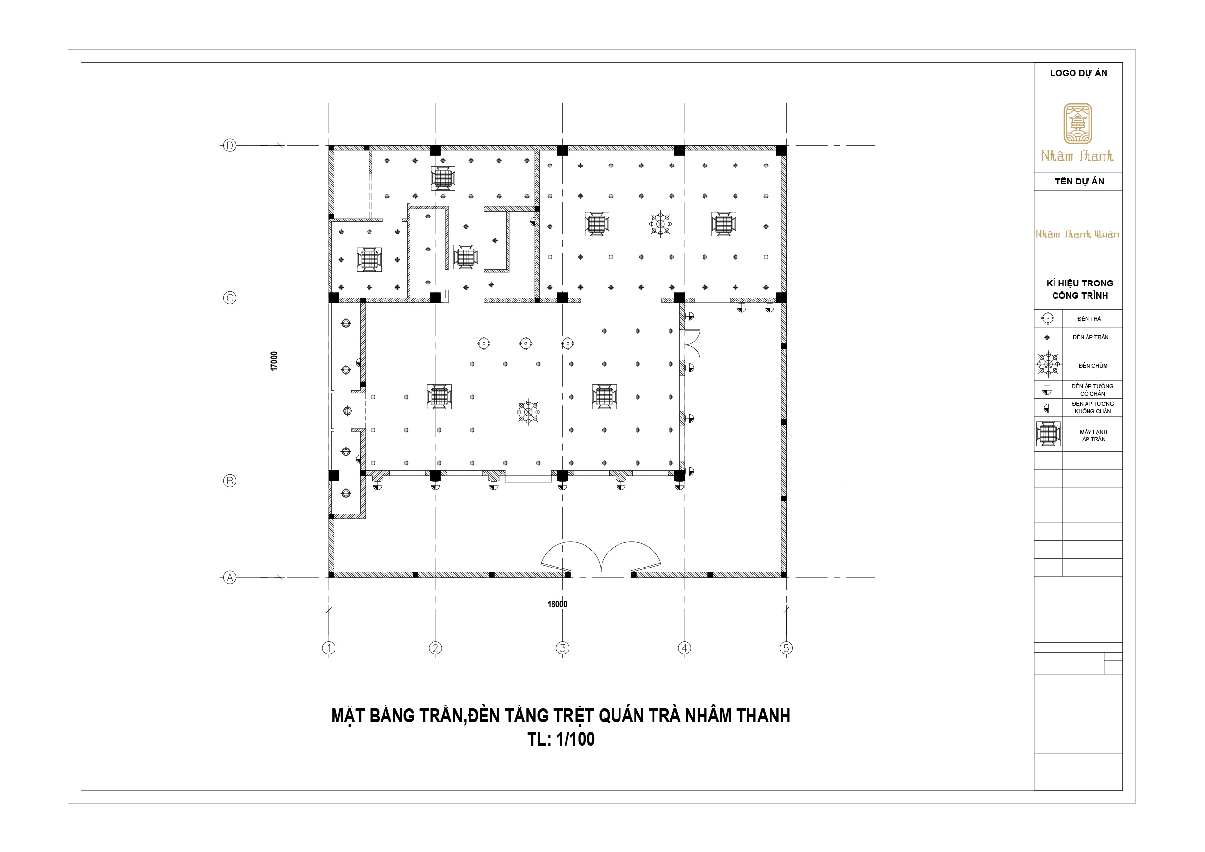 Technical floor plan tea shop Nhâm Thanh-4