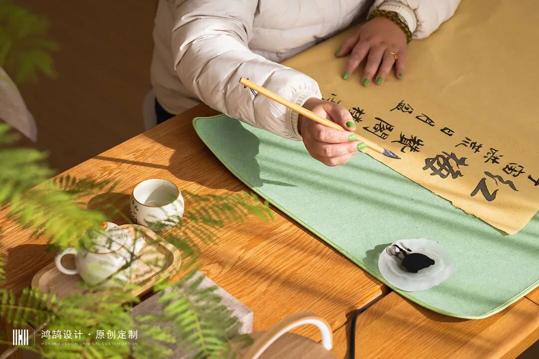 128㎡现代原木|砚书岁月，筑雅居栖自然。-29