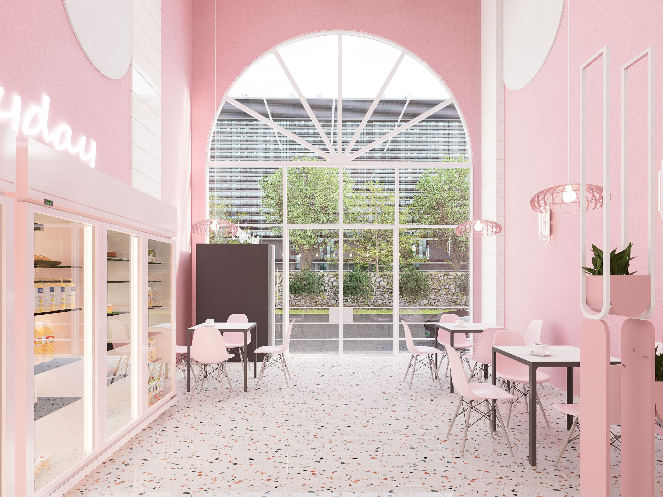 Cake Shop Exterior Interior Design-7