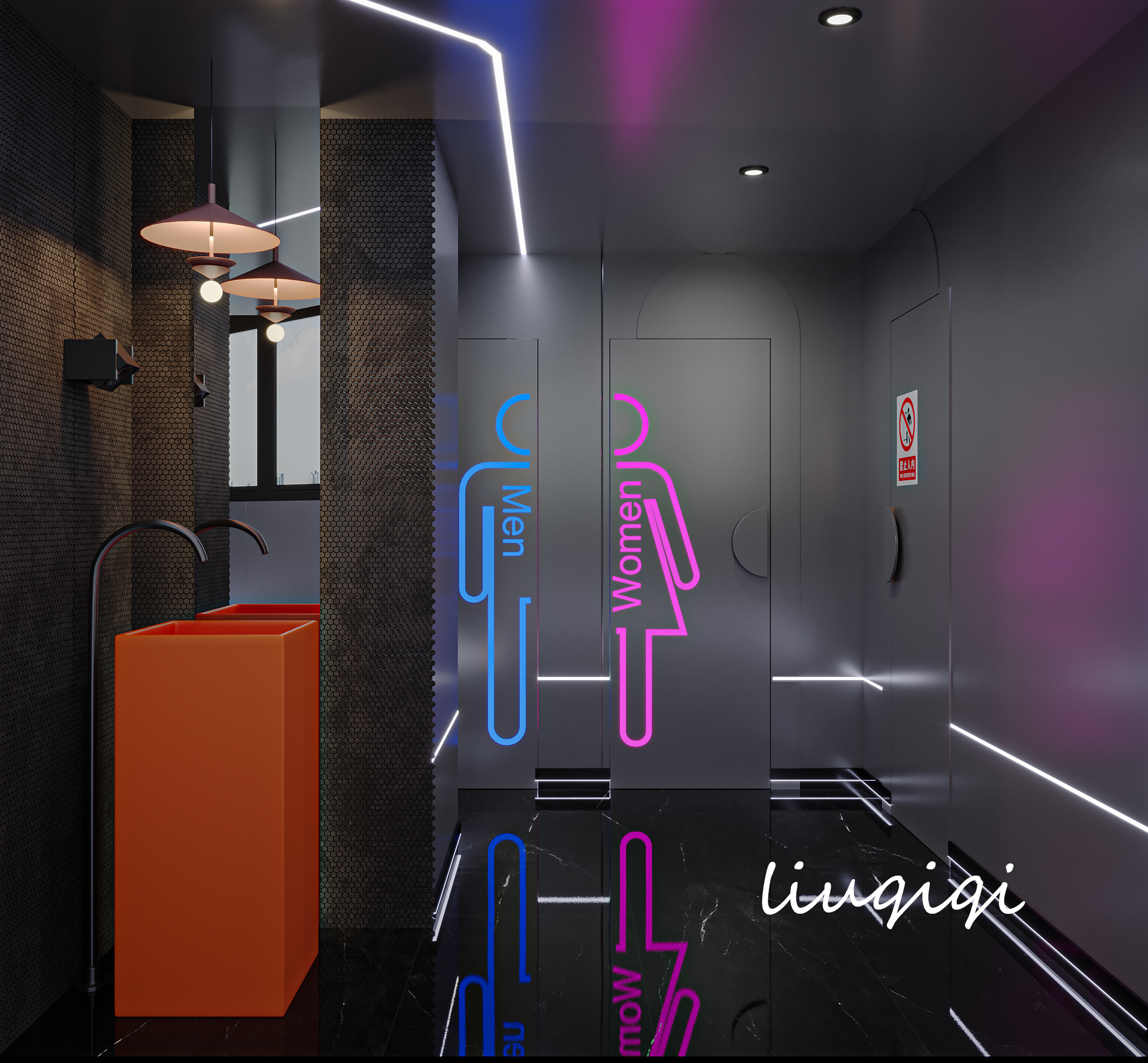 棋牌室设计 | 自由，充满活力的娱乐新地标-5