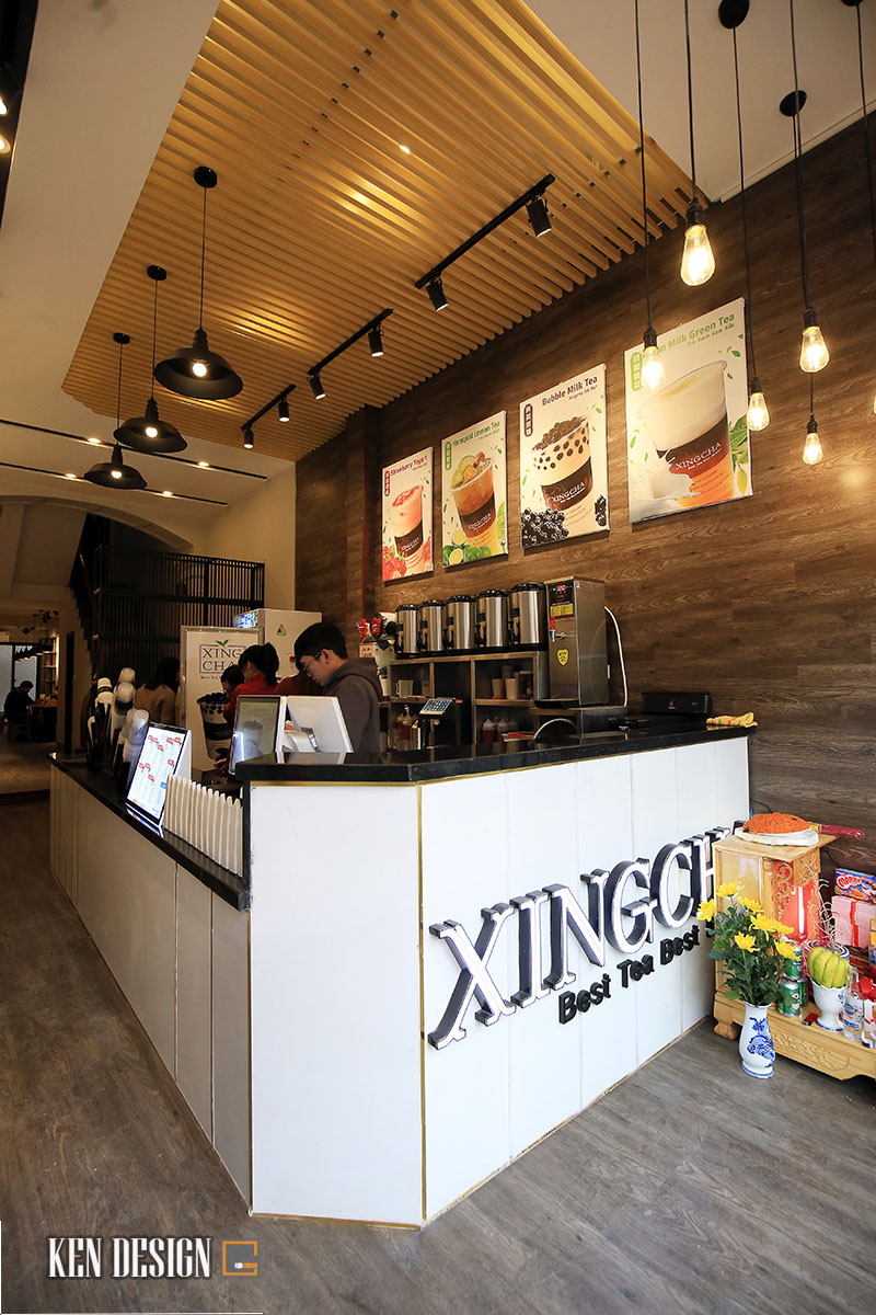 XingCha 85 Chùa Láng奶茶店丨Kendesign-9