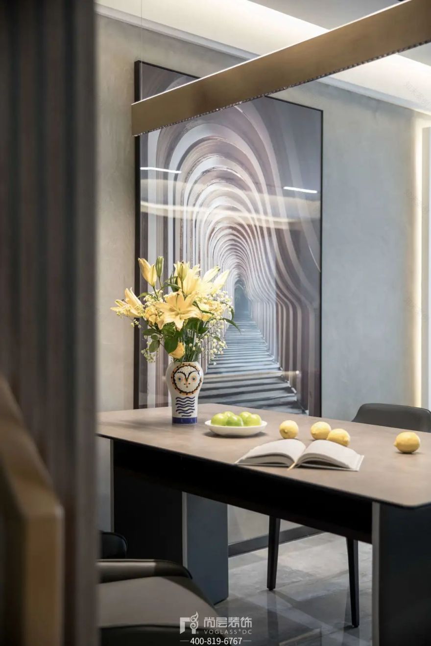 平湖御峰园×尚层装饰|极简风别墅设计,宁静的心灵居所-47