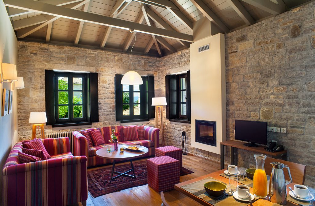 ARISTI MOUNTAIN RESORT室内及部分区域改造项目丨Αρετής Ζουρνατζή建筑工作室-34