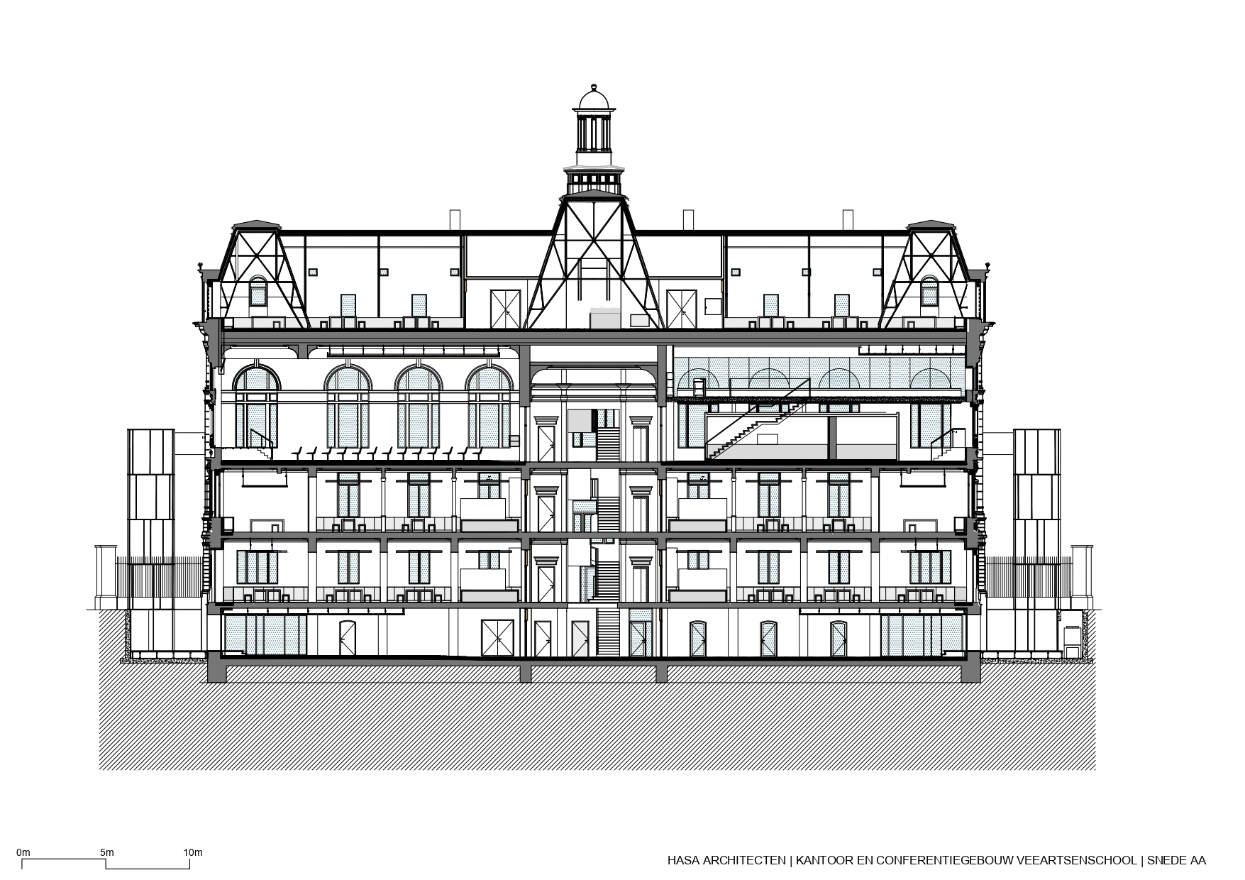 Anderlecht 兽医学校改造丨比利时丨HASA  Architecten-25