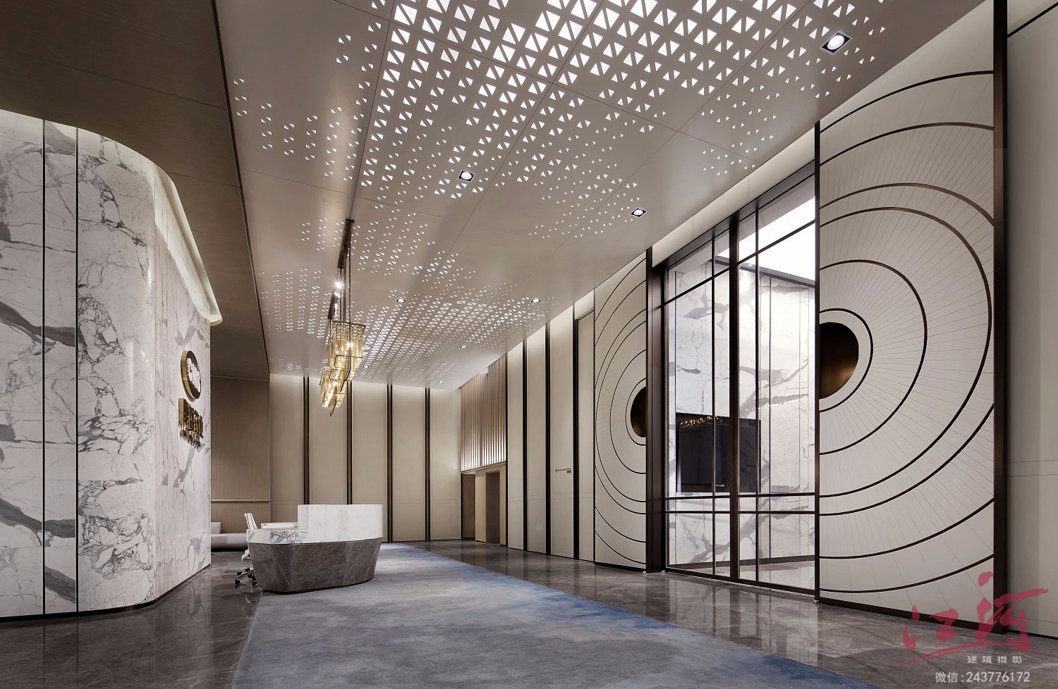 康哲药业办公空间办公空间拍摄办公室摄影-2