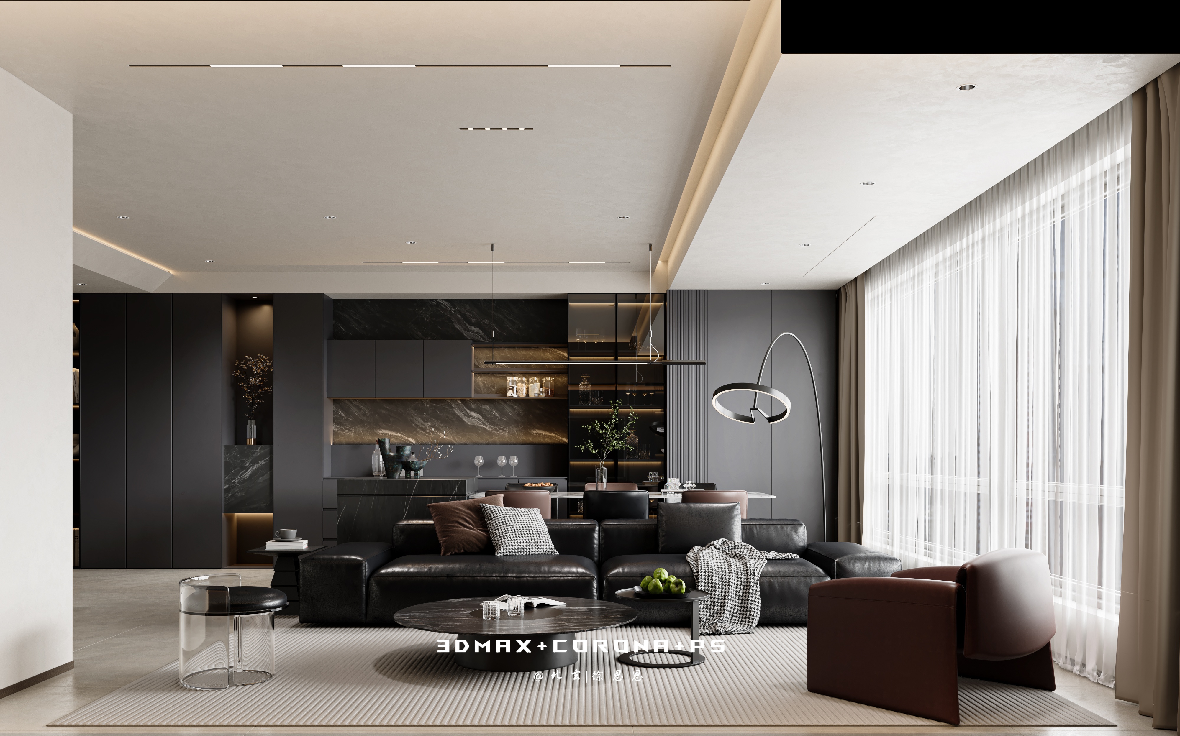 现代质感私邸・功能与美学共生-0